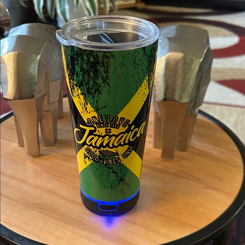 Jamaica Travel Tumbler with Lid